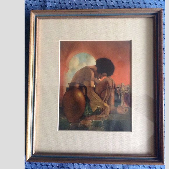 "Sinbad Plots Against the Giant" by Maxfield Parrish - Picture 1 of 1